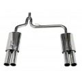 Piper exhaust Peugeot 106 1.6 16v GTI 01 97-2000 Stainless Steel Duplex-Tailpipe Style E,G or J